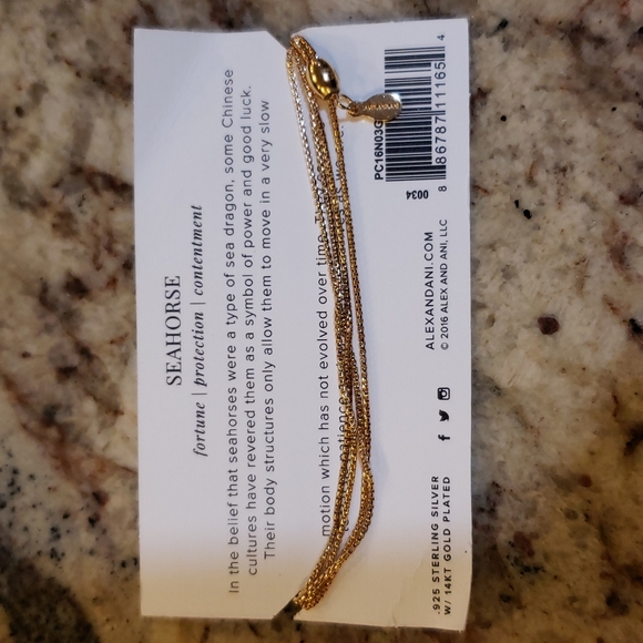 Alex and Ani Seahorse Necklace - Picture 5 of 11